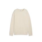 Puma Kadın Bej Sweatshirt XL Beden ESS Small No. 1 Logo Rela Modeli