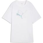 Puma Kadın Beyaz Puma Evostrıpe Graphic Tee Beyaz Kadın T-Shirt - XL