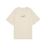 PUMA Kadın ESS NATURE 2.0 Relaxed Tee T-shirt Alpine Snow M