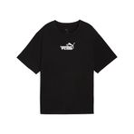 PUMA Kadın ESS NATURE 2.0 Relaxed Tee T-shirt PUMA Black XS