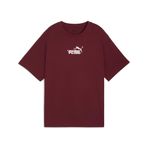 PUMA Kadın ESS NATURE 2.0 Relaxed Tee T-shirt Ruby Shimmer S