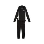 PUMA Kadın Kapüşonlu Sweat Suit TR cl Örgü Takım Elbise, PUMA Black, XS