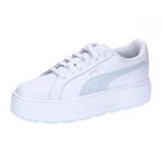 PUMA Kadın Karmen, L Bot Ayakkabısı, White Dewdrop Silver Blue Metallic, 38 EU