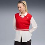 Puma Kadın Kırmızı Puma Premıum Ess Vest Kırmızı Kadın T-Shirt - L