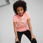 Puma Kadın Pembe Puma Ess+ Graphic Tee Pembe Kadın T-Shirt