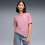 Puma Kadın Pembe Puma Puma Class Relaxed Tee Pembe Kadın T-Shirt - XS