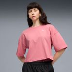 Puma Kadın Pembe Puma Wardrobe Ess Oversized Tee Pembe Kadın T-Shirt - XS
