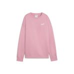 Puma Kadın Pembe Sweatshirt S Beden ESS Small No. 1 Logo Rela Modeli