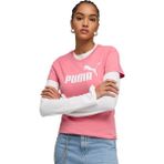 Puma Kadın Pembe T-Shirt 68237125 Nefes Alabilir Kumaş ile Günlük Stil İçin Uygun