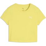 Puma Kadın Sarı Puma Wardrobe Ess Baby Tee Sarı Kadın T-Shirt