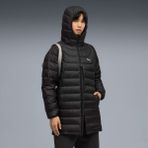 Puma Kadın Siyah Puma Packlıte Hooded Down Coat Siyah Kadın Kapüşonlu Mont - XL
