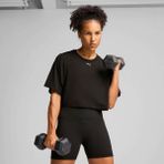 Puma Kadın Siyah Puma W Cloudspun Mesh Tee Siyah Kadın T-Shirt - XS