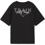 Puma Kadın Siyah Puma W Pretty Tough Graphıc Tee Siyah Kadın T-Shirt - L