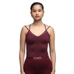 PUMA Kadın W PUMA SHAPE STRAPPY TANK Atlet Ruby Shimmer XS