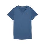 PUMA Kadın W TAD ESSENTIAL VNECK Tee T-shirt Dark Indigo L