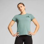 Puma Kadın Yeşil Puma Graphıcs Traın Concept Tee W Yeşil Kadın T-Shirt - XS