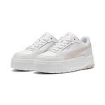 Puma Karmen II Idol-Puma White-Mauve Mist-Feather Gray Low Kadın Bot