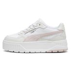 Puma Karmen II Idol-Puma White-Mauve Mist-Feather Gray Low Kadın Bot