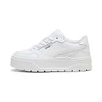 Puma Karmen II Idol Unisex Spor Ayakkabı Beyaz Suni Deri Tabanlı Konforlu Tasarım