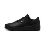 PUMA Kids Carina 3.0 Genç Ayakkabısı, PUMA Black-PUMA Gold, 38.5_5.5_6.5