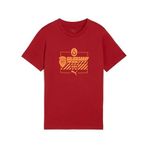 PUMA Kids GALATASARAY FtblCulture Genç Tişört, Red Rhythm, 13-14Y