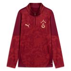 PUMA Kids GALATASARAY Genç Antrenman Fermuarlı Üst, Team Regal Red, 11-12Y