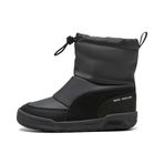 PUMA Kids MULTIFLEX 2 Çocuk Botu, Dusky Gray-PUMA Black-PUMA Whi, 34.5
