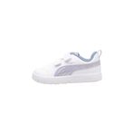 PUMA Kız Çocuk Courtflex V3 SpaceBelle VInf Bot PUMA White-Lilac Crush 22