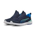 PUMA Kruz Profoam SLIPTECH PS Unisex Çocuk Spor Ayakkabı, Club Navy-Hyperlink Blue, 29