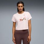 Puma League Kadın Pembe Tişört (528481-21) - XS