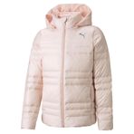 Puma Light Goose Kız Çocuk Pembe Kapüşonlu Mont, 13-14 Yaş
