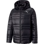 Puma Light Goose Kız Çocuk Siyah Kapüşonlu Mont - 5 - 6 Yaş
