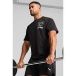 Puma M GRAPHICS TRAIN ILLUSTRA Siyah Erkek Kısa Kol T-Shirt