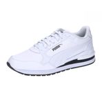 PUMA Male/Unisex ST Runner v4 L Low Boot PUMA White-PUMA Black-PUMA White 37.5