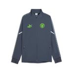 PUMA Manchester Cıty Kıng Ultımate Anthem Erkek Ceket,Galactic Gray-Pro Green M
