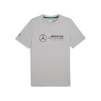 Puma Mapf1 Ess Logo Tee Erkek T-shirt-gümüş