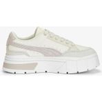 Puma Mayze Stack Luxe Kadın Spor Ayakkabı 38985301 - Krem