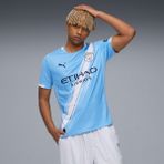 Puma Mcfc Erkek Mavi Iç Saha Futbol Forması.01