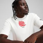 Puma Melo Phoenıx Basketball Erkek Tişört - Puma White