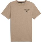 Puma Men S Run Club Tee Erkek T-shirt-kahverengi
