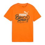 Puma Mid 90s Graphic III Erkek Çocuk Turuncu Tişört