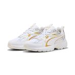 Puma Milenio Tech Beyaz Arşiv Altın Sıcak Beyaz Unisex Spor Ayakkabı