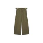 Puma Nıne To Fıve Unisex Pantolon Yeşil Renk Dokuma Kumaş Kargo Cep Özelliği ile Outdoor Kullanım - XS