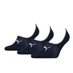Puma No Show 3 Paket Lacivert Çorap