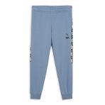 Puma Normal Paça Erkek Çocuk Eşofman Altı 63239734-Puma X Hot Wheels Sweatpan, Mavi, 6-7 Yaş