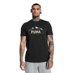 PUMA OPEN ROAD GRAPHİC TEE ERKEK KISA KOL T-SHIRT 68199401-SİYAH SİYAH L