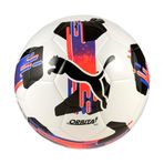 PUMA Orbita 6 MS Top PUMA White-Glowing Red-Purple Glimmer Futbol Topu