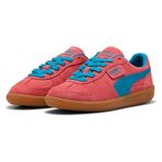 Puma Palermo Shoes erkek spor ayakkabısı, Peach Frost Tropikal Mavi, 36 EU