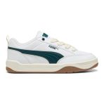 PUMA Park Lifestyle Unisex Yetişkin Spor Ayakkabı, PUMA White-Green Terrain, 42