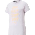 Puma Performance Empowerment Slogan (Eversculpt Connection) Kadın Lila Antrenman T-Shirt - 521630-17 - XS